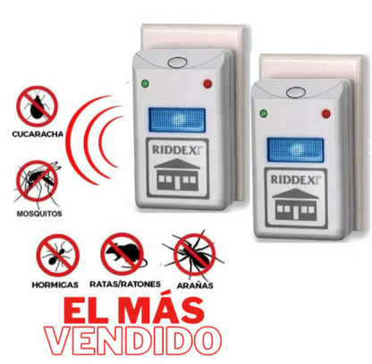 🦟 Repelente Ultrasonico Electrico Riddex Anti-Plagas