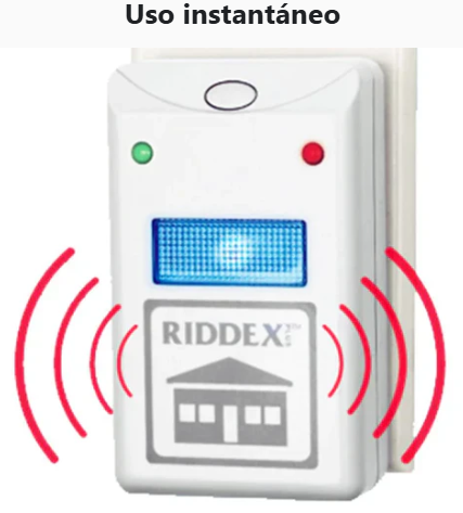 🦟 Repelente Ultrasonico Electrico Riddex Anti-Plagas